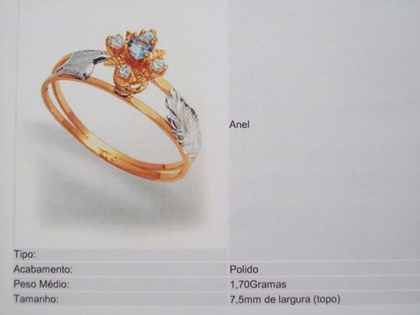 anel feminino cod 3035 polido gms1.70