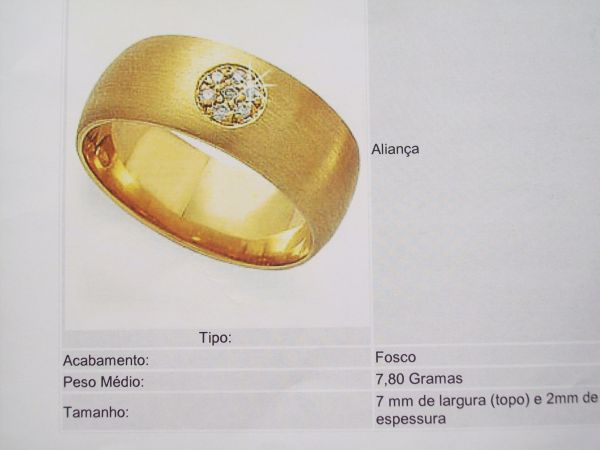 aliança casal cd 3022 gms 15