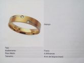 aliança casal cod 3019 acab/ fosco polido 2 pontos/8 gms