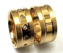 alianca casal cd 3002 / 18 gms 10 brilht 2 pontos