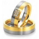 alianca casal cd 3001/ 11gms par 6brilhantes 1 ponto